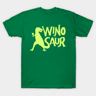 WinoSaur - Funny Wine lover shirts and gifts - T-Rex T-Shirt